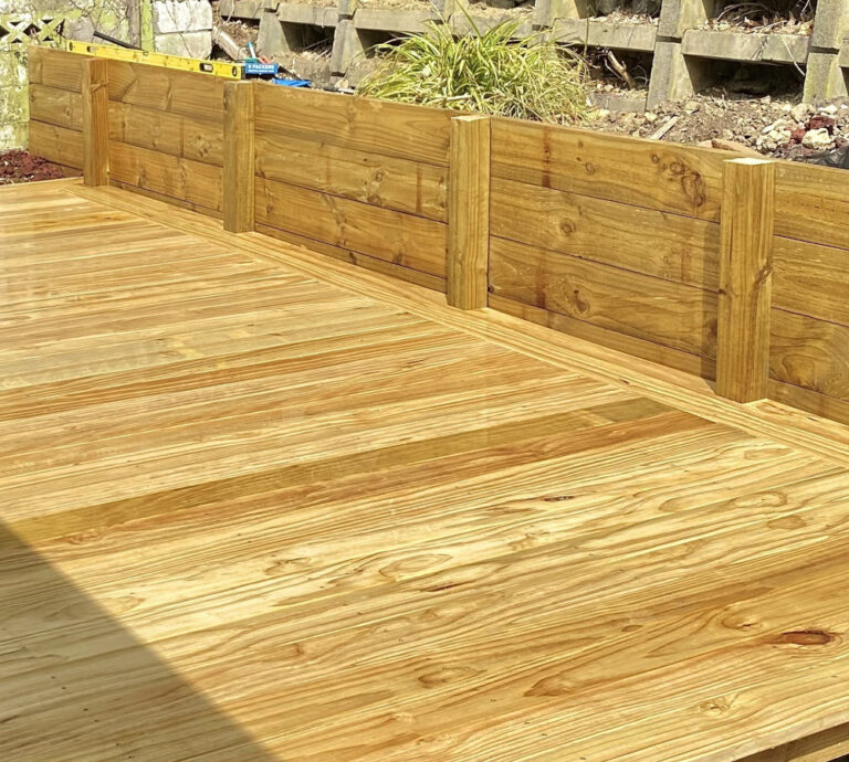 Retaining Walls North Shore timber deck and wall by Xtra Landscaping