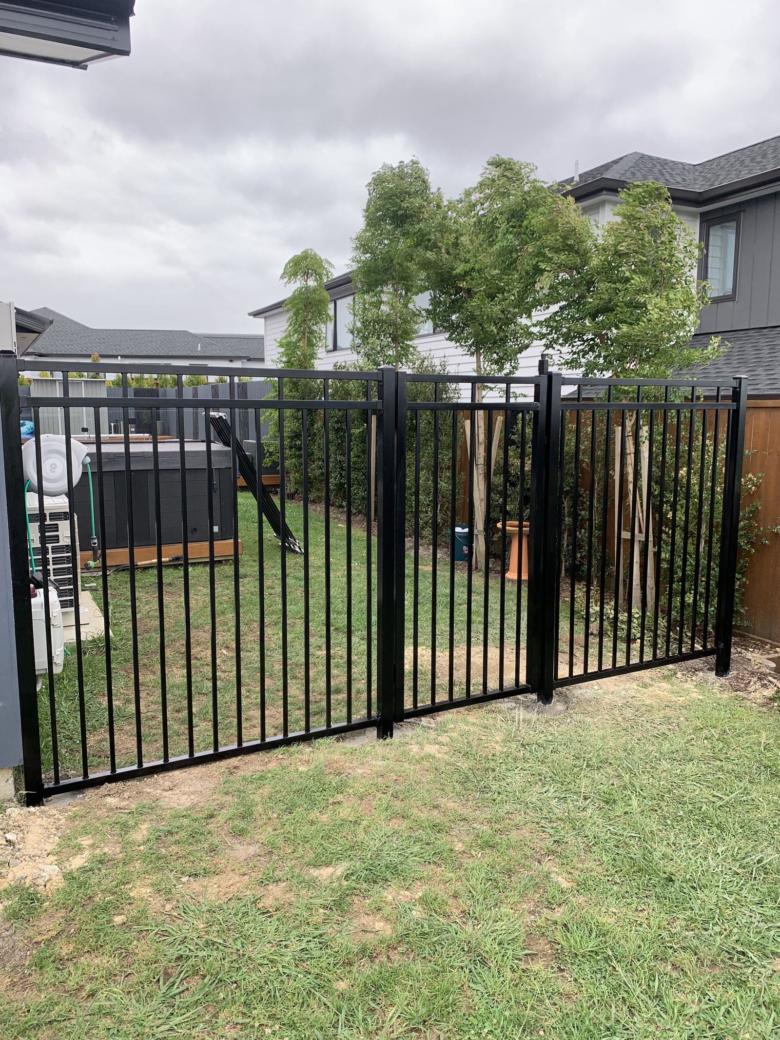 Fencing project in Millwater
